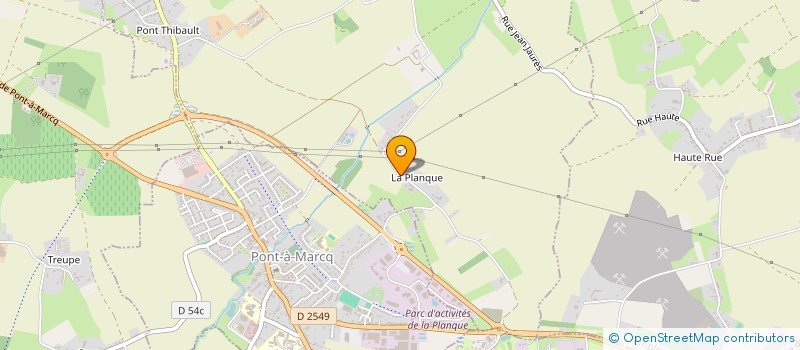 localisation de l'entreprise MONSIEUR MICHEL PLUS  ENNEVELIN