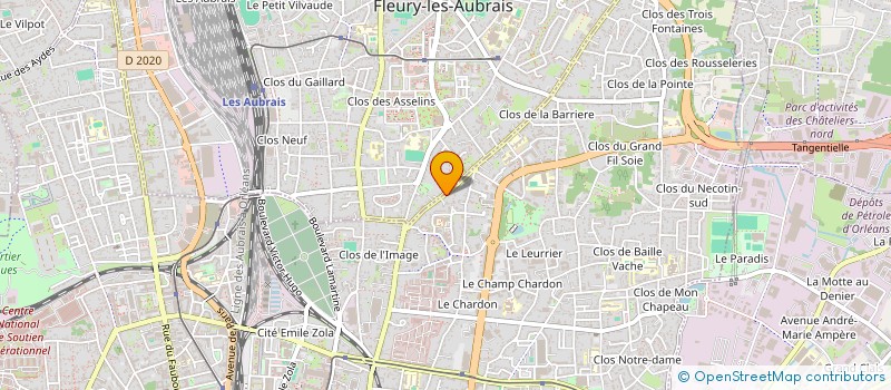 localisation de l'entreprise MONSIEUR MICHEL PLUVINET à ORLEANS