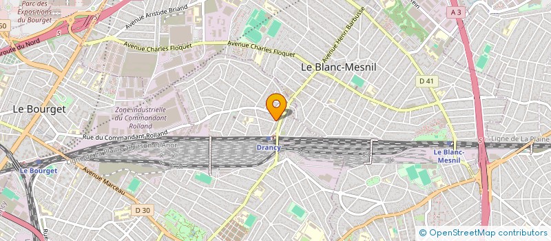 localisation de l'entreprise MONSIEUR MICHEL POIGNOT à DRANCY