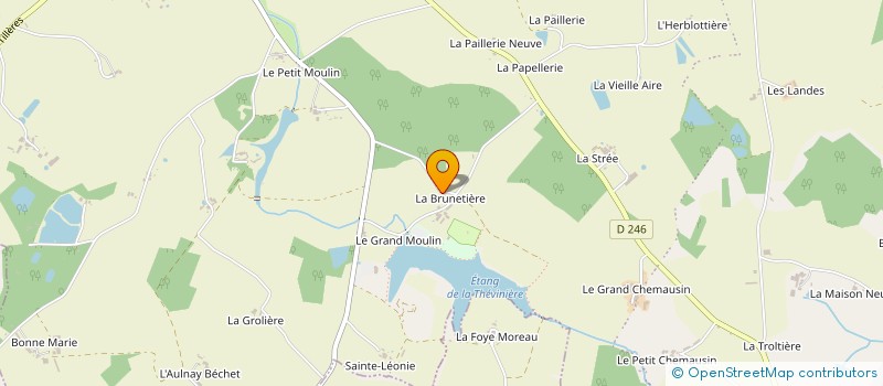 localisation de l'entreprise MONSIEUR MICHEL POIRIER à BEAUPREAU-EN-MAUGES