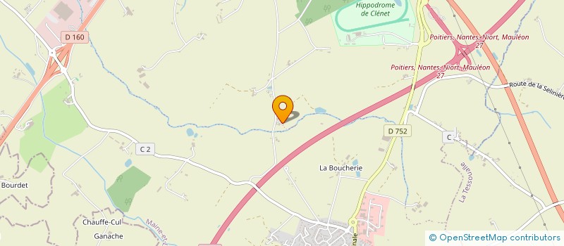 localisation de l'entreprise MONSIEUR MICHEL POIRON à CHOLET