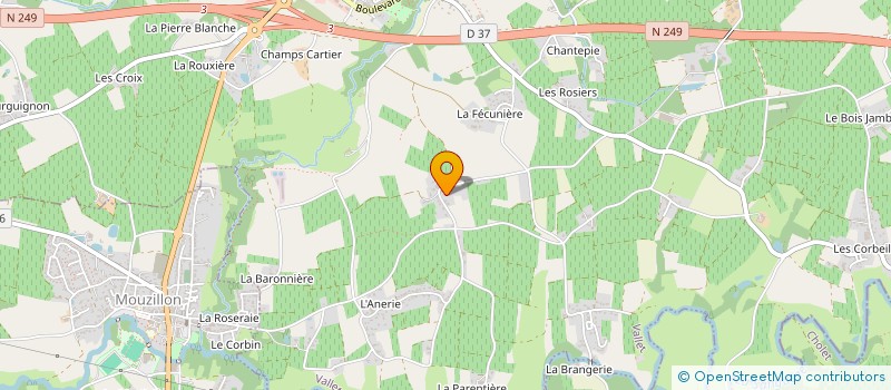 localisation de l'entreprise MONSIEUR MICHEL POIRON à VALLET
