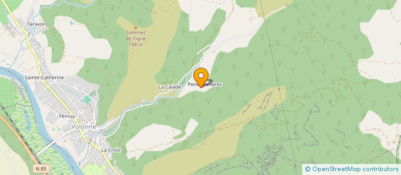 localisation de l'entreprise MONSIEUR MICHEL POLIOTTI  VOLONNE