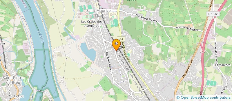 localisation de l'entreprise MONSIEUR MICHEL POLITOWICZ  SAINT-MAURICE-L'EXIL