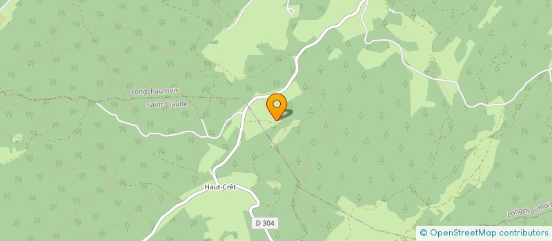 localisation de l'entreprise MONSIEUR MICHEL PONARD  LONGCHAUMOIS