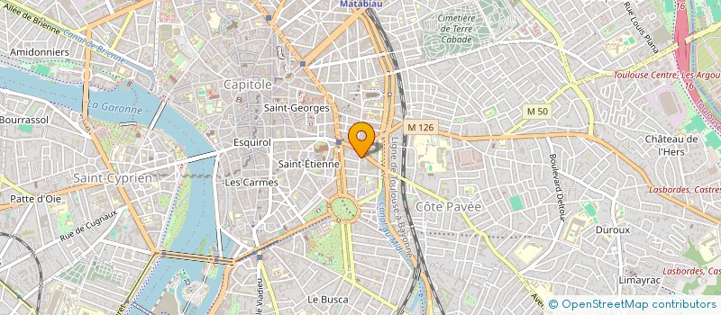 localisation de l'entreprise MONSIEUR MICHEL PONS à TOULOUSE