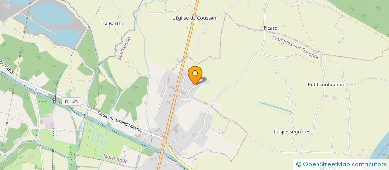 localisation de l'entreprise MONSIEUR MICHEL PONS à FOURQUES-SUR-GARONNE