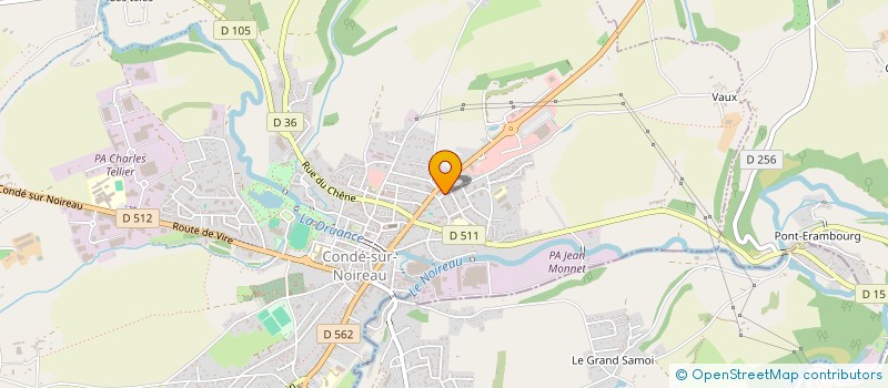 localisation de l'entreprise MONSIEUR MICHEL PORTIER  CONDE-EN-NORMANDIE
