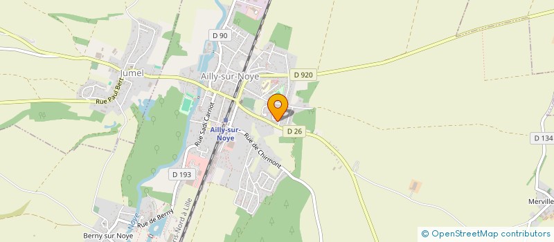 localisation de l'entreprise MONSIEUR MICHEL PORTIER à AILLY-SUR-NOYE