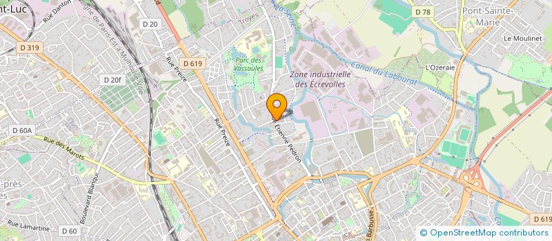 localisation de l'entreprise MONSIEUR MICHEL POTHIER à TROYES
