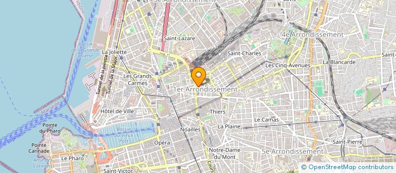 localisation de l'entreprise MONSIEUR MICHEL POUILLE à MARSEILLE