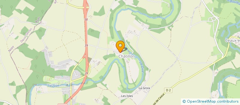 localisation de l'entreprise MONSIEUR MICHEL POUILLOUX  VALENCE-EN-POITOU