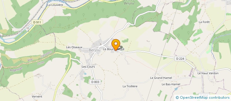 localisation de l'entreprise MONSIEUR MICHEL POULAIN à BERJOU