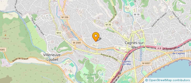 localisation de l'entreprise MONSIEUR MICHEL POULET à CAGNES-SUR-MER
