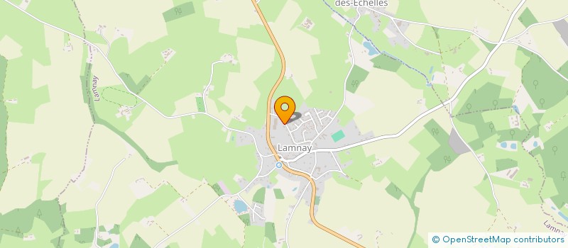 localisation de l'entreprise MONSIEUR MICHEL POURCEAU  LAMNAY