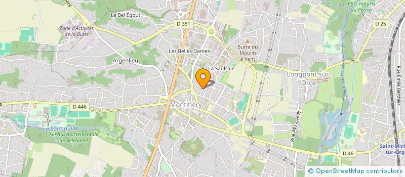 localisation de l'entreprise MONSIEUR MICHEL POURPRIX à MONTLHERY