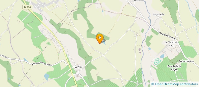 localisation de l'entreprise MONSIEUR MICHEL POUX  BROZE