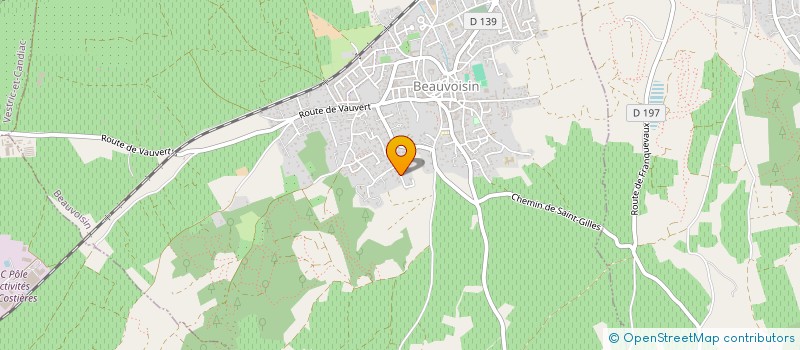 localisation de l'entreprise MONSIEUR MICHEL PRAME  BEAUVOISIN