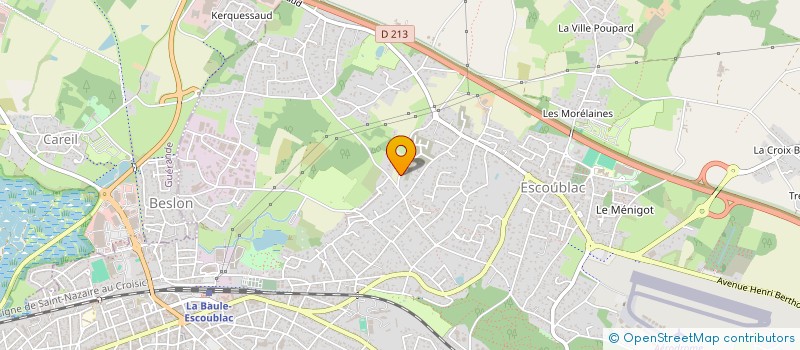localisation de l'entreprise MONSIEUR MICHEL PRAMPART à LA BAULE-ESCOUBLAC