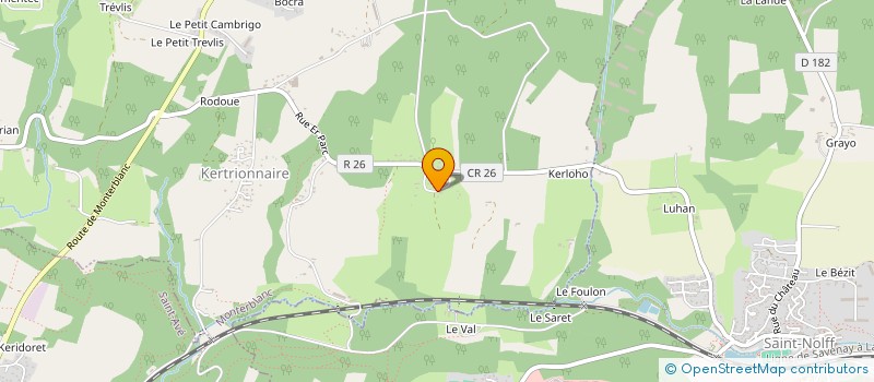 localisation de l'entreprise MONSIEUR MICHEL PRELL  MONTERBLANC