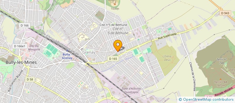 localisation de l'entreprise MONSIEUR MICHEL PREUX  GRENAY