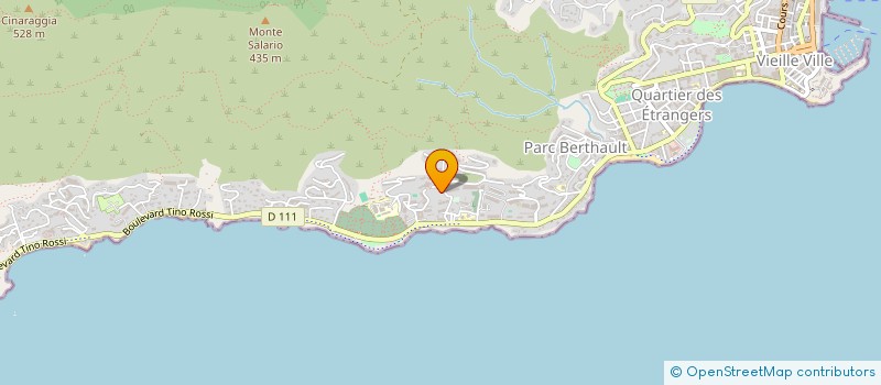 localisation de l'entreprise MONSIEUR MICHEL PREVERT  AJACCIO