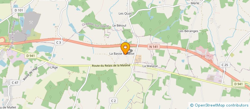 localisation de l'entreprise MONSIEUR MICHEL PREVOST à SAINT-BRICE-SUR-VIENNE