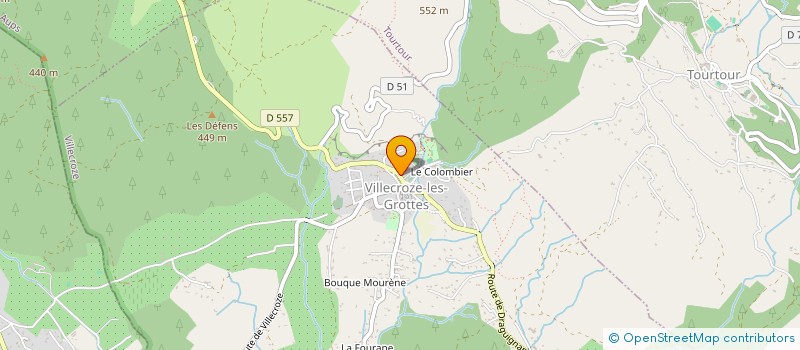 localisation de l'entreprise MONSIEUR MICHEL PREVOST  VILLECROZE