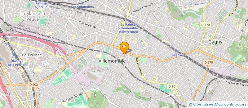 localisation de l'entreprise MONSIEUR MICHEL PREVOST à VILLEMOMBLE