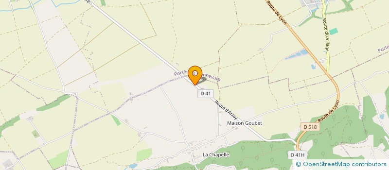 localisation de l'entreprise MONSIEUR MICHEL PRIMAT  ORNACIEUX-BALBINS