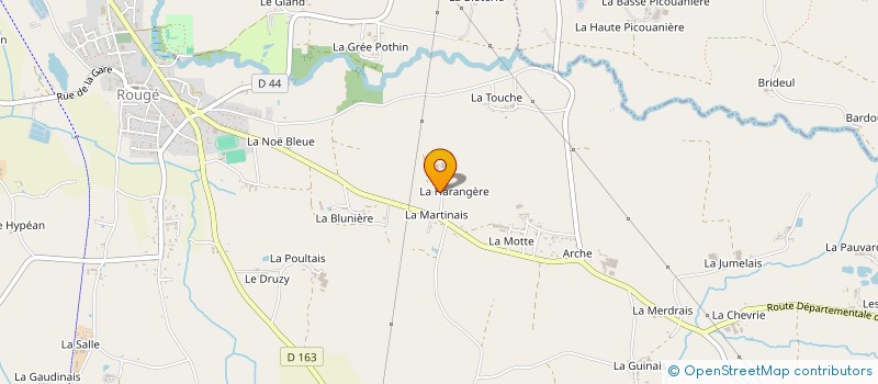 localisation de l'entreprise MONSIEUR MICHEL PRIME à ROUGE