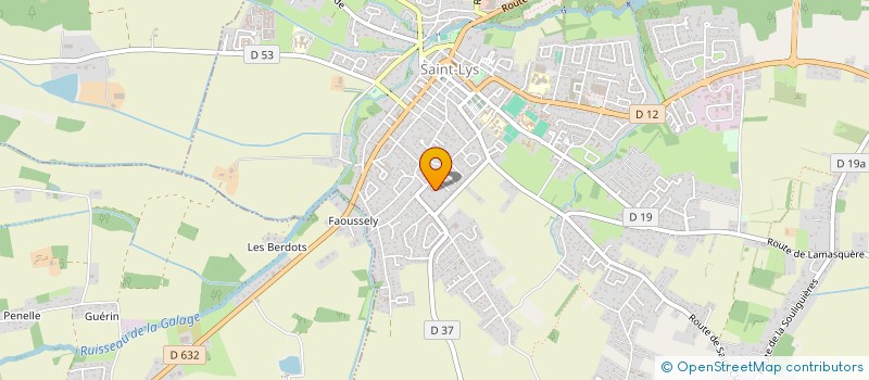 localisation de l'entreprise MONSIEUR MICHEL PROVOST  SAINT-LYS