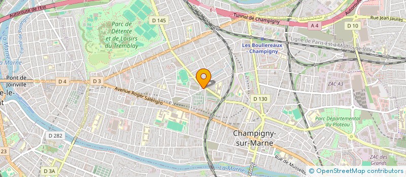 localisation de l'entreprise MONSIEUR MICHEL PRUDENT  CHAMPIGNY-SUR-MARNE