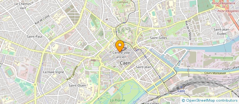 localisation de l'entreprise MONSIEUR MICHEL PRUDHOMME à CAEN