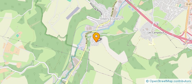 localisation de l'entreprise MONSIEUR MICHEL PRUNIER  VILLERS-ECALLES