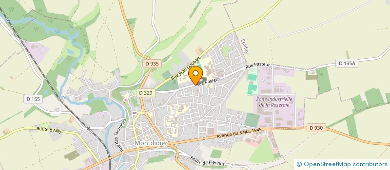 localisation de l'entreprise MONSIEUR MICHEL PUCHALA à MONTDIDIER