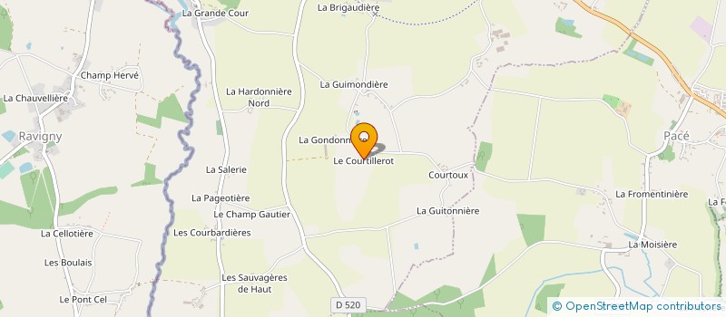 localisation de l'entreprise MONSIEUR MICHEL PUECH à SAINT-DENIS-SUR-SARTHON