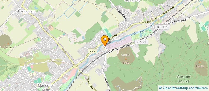 localisation de l'entreprise MONSIEUR MICHEL PUKIKA  LAPUGNOY