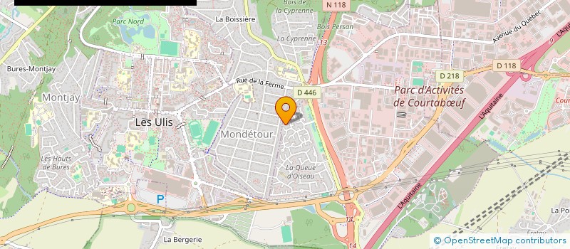 localisation de l'entreprise MONSIEUR MICHEL PUTHOD à LES ULIS