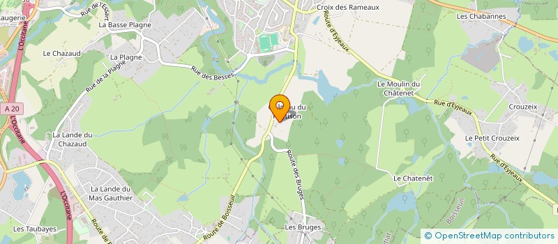 localisation de l'entreprise MONSIEUR MICHEL PUYTISON  FEYTIAT