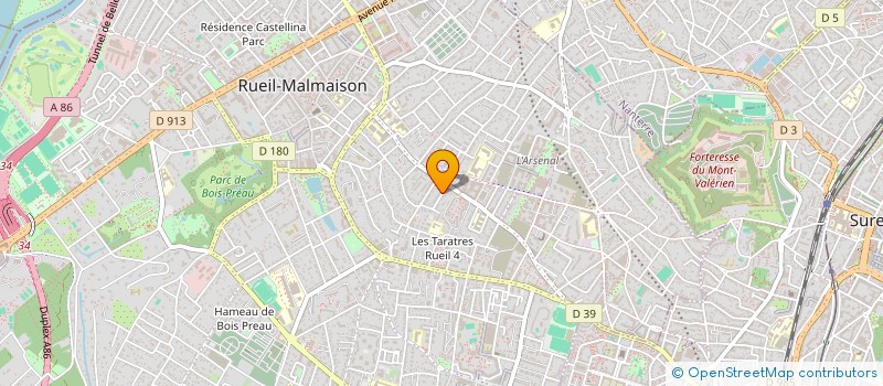 localisation de l'entreprise MONSIEUR MICHEL QUENARDELLE à RUEIL-MALMAISON