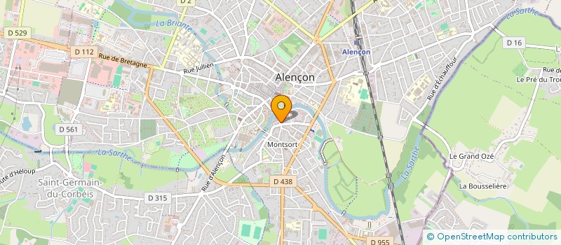 localisation de l'entreprise MONSIEUR MICHEL QUENTIN à ALENCON