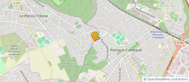 localisation de l'entreprise MONSIEUR MICHEL QUENTIN à PONTAULT-COMBAULT