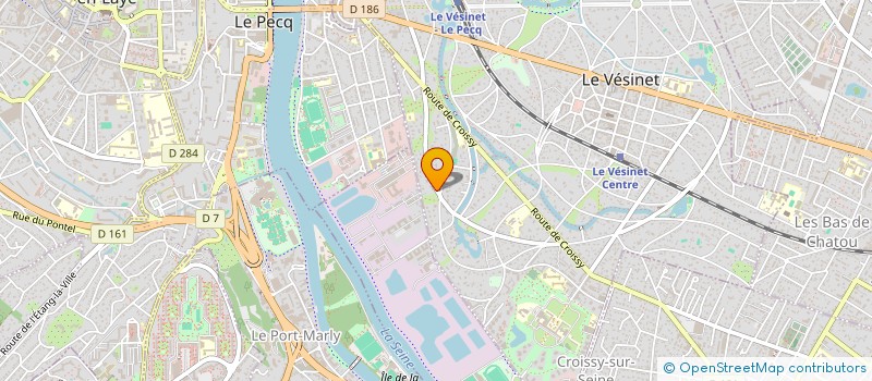 localisation de l'entreprise MONSIEUR MICHEL QUERE  LE VESINET