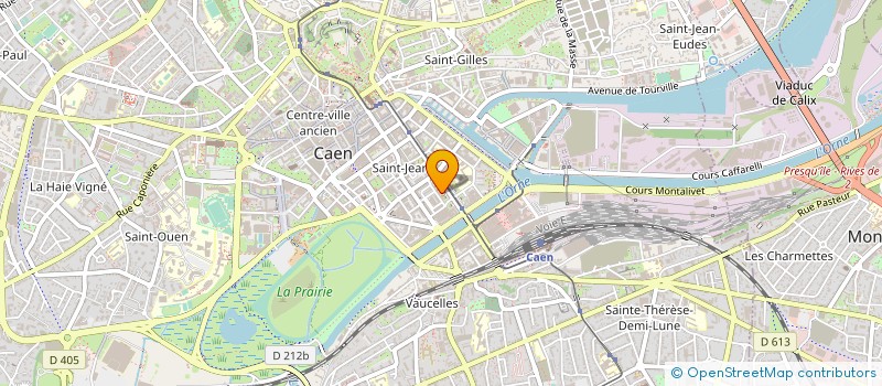 localisation de l'entreprise MONSIEUR MICHEL QUESNEE à CAEN