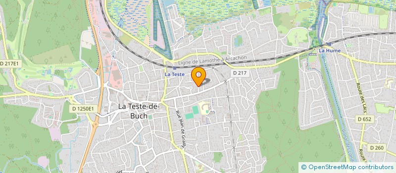 localisation de l'entreprise MONSIEUR MICHEL QUINTIN à LA TESTE-DE-BUCH