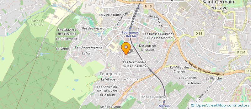 localisation de l'entreprise MONSIEUR MICHEL QUINTON  SAINT-GERMAIN-EN-LAYE