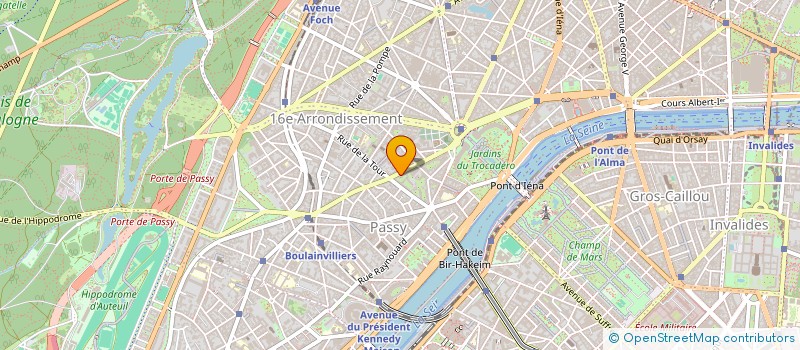 localisation de l'entreprise MONSIEUR MICHEL RAABE  PARIS