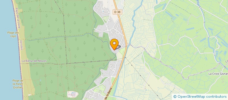 localisation de l'entreprise MONSIEUR MICHEL RABALLAND  NOTRE-DAME-DE-MONTS