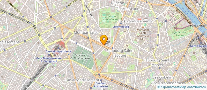 localisation de l'entreprise MONSIEUR MICHEL RABU à PARIS